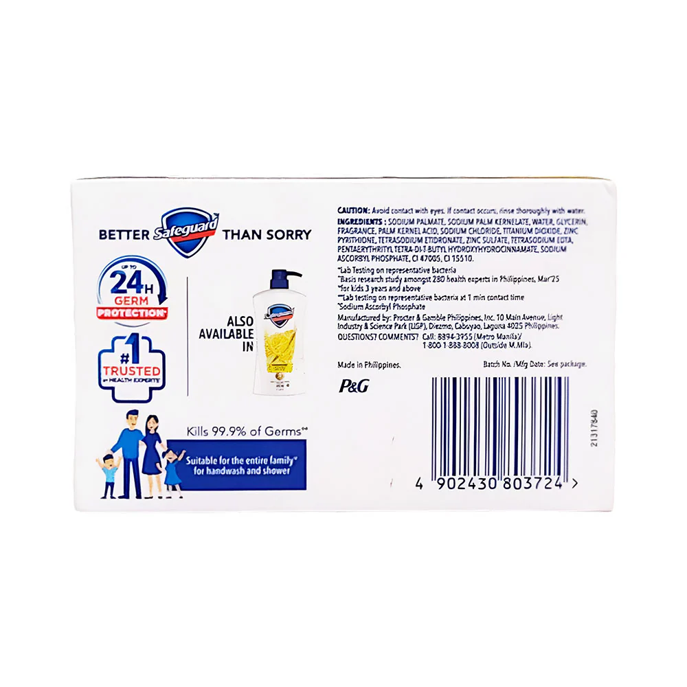 Safeguard Bar Soap Lemon Fresh 115g - Image 2
