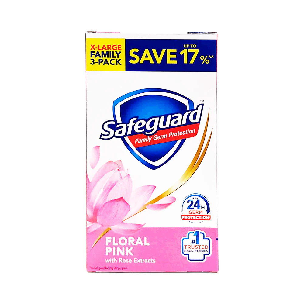 Safeguard Bar Soap Pink 160g x 3's - Image 2
