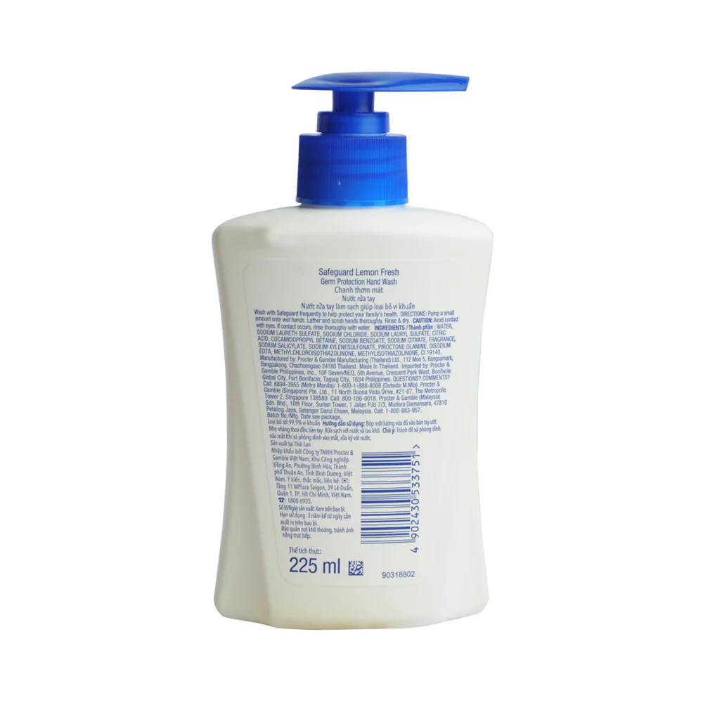 Safeguard Handwash Lemon Fresh 225ml - Image 2