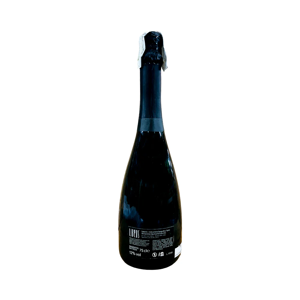 Salento Libens Extra Dry Sparkling Wine 750ml - Image 3