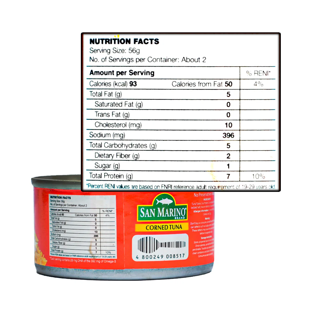 San Marino Corned Tuna 85g - Image 2