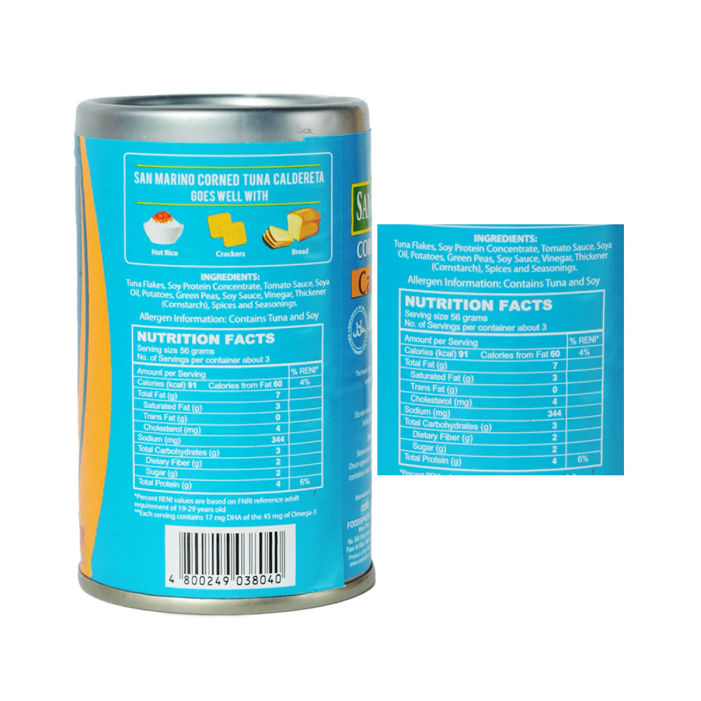San Marino Corned Tuna Caldereta 155g - Image 2