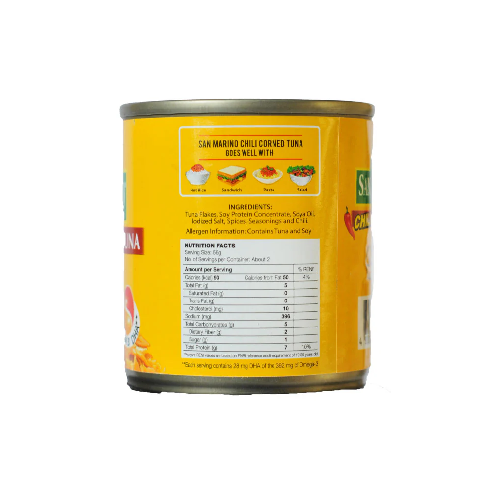 San Marino Corned Tuna Chili 100g - Image 2