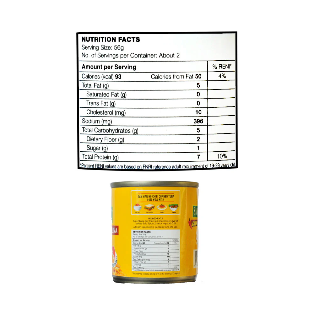 San Marino Corned Tuna Chili 100g - Image 3