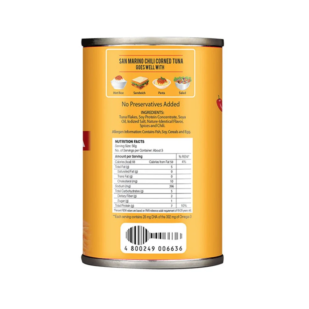 San Marino Corned Tuna Chili 150g - Image 2