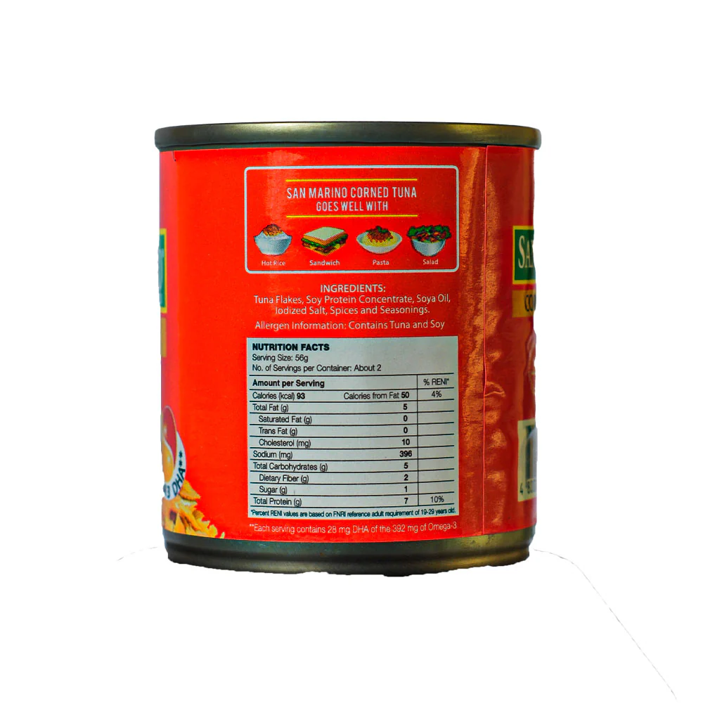 San Marino Corned Tuna Regular 100g - Image 2