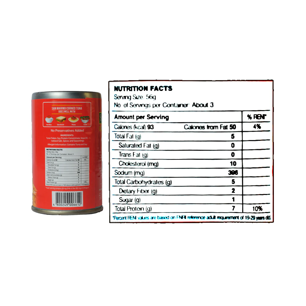 San Marino Corned Tuna Regular 150g - Image 3