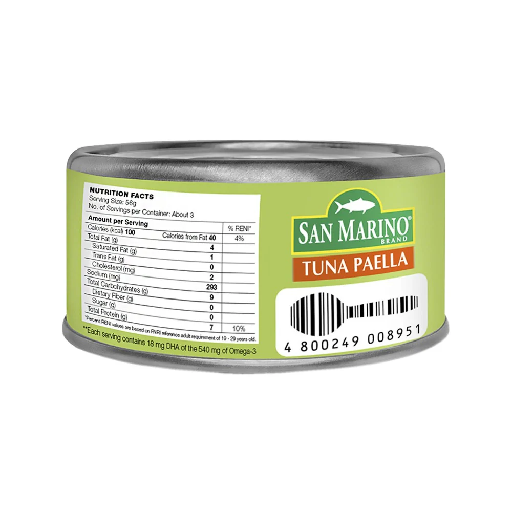 San Marino Tuna Paella EOC 180g - Image 2