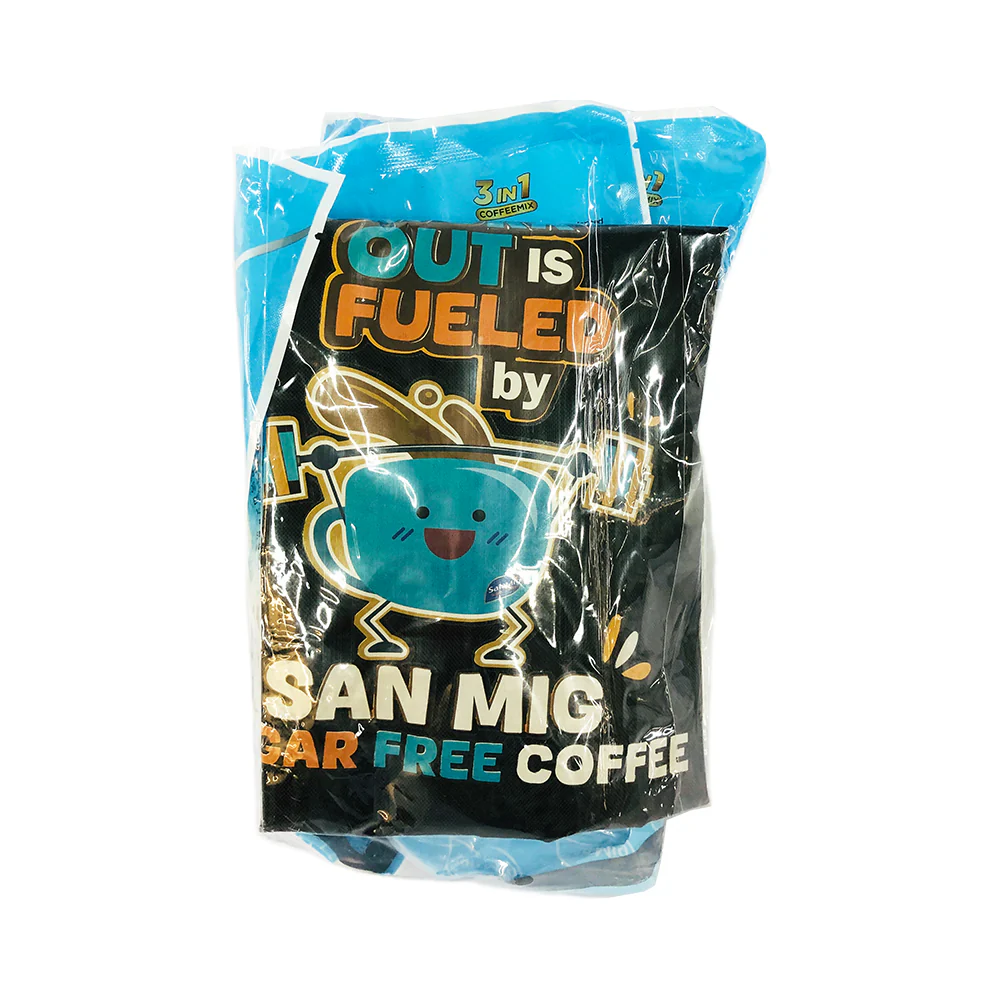San Mig Coffee Instant 3 in1 Sugar Free Coffee Mix Original 7g x 20's x 2 - Image 2