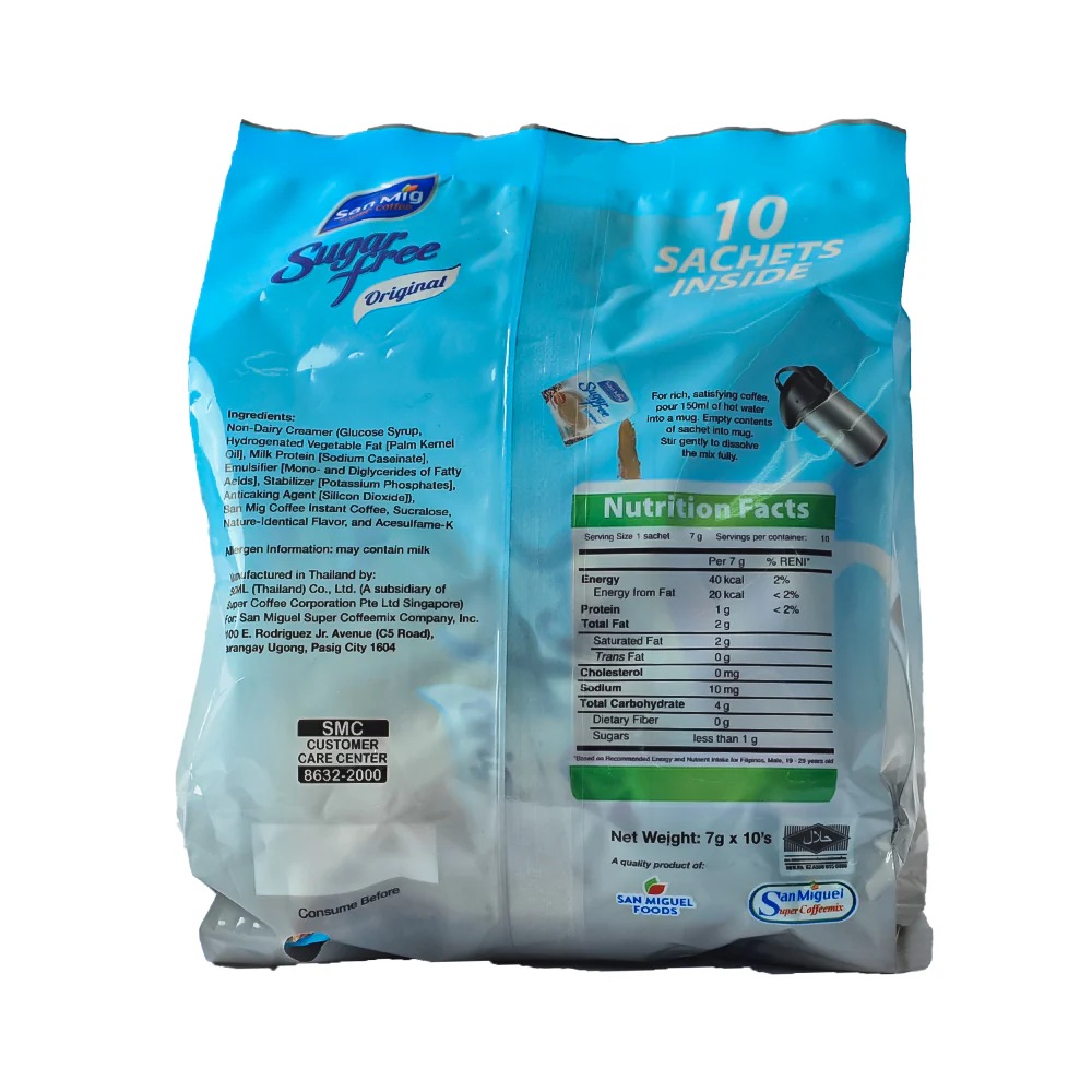 San Mig Coffee Instant 3in1 Coffee Mix Original Tipid Pack 7g x 10's - Image 2