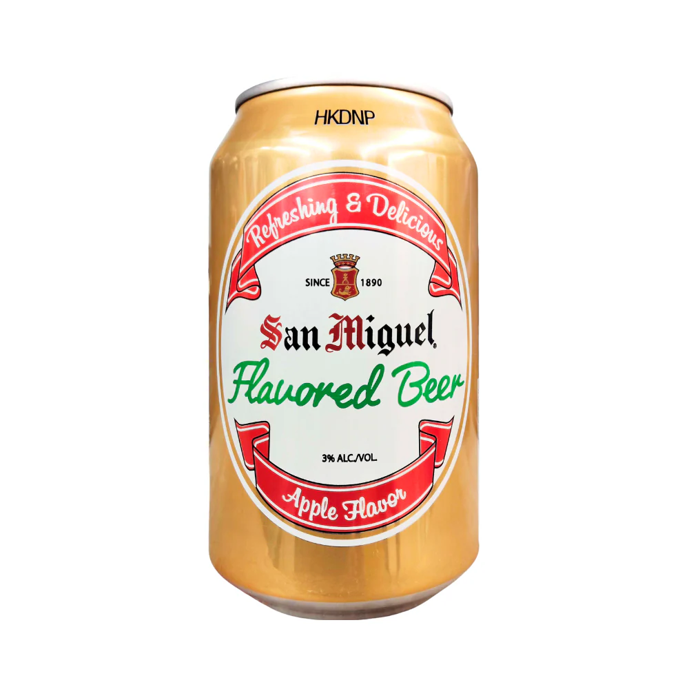 San Miguel Flavored Beer Apple 330ml - Image 2
