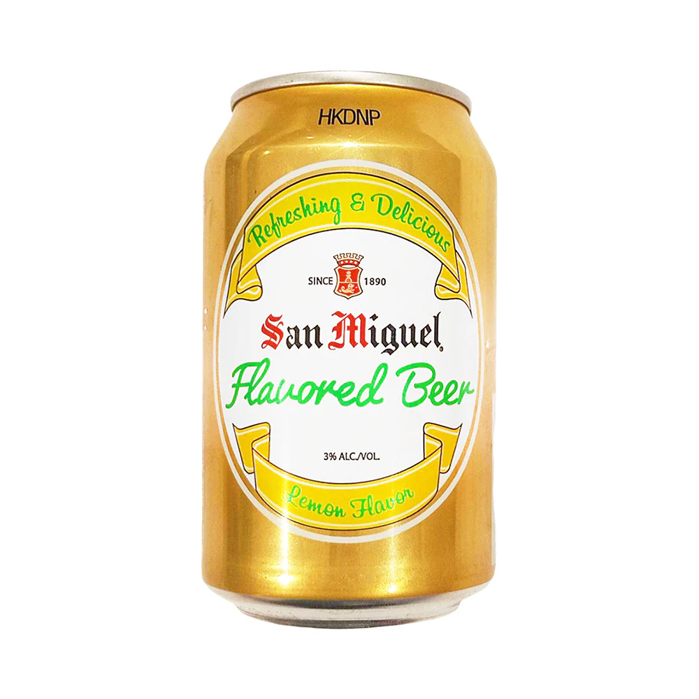 San Miguel Flavored Beer Lemon Can 330ml - Image 2
