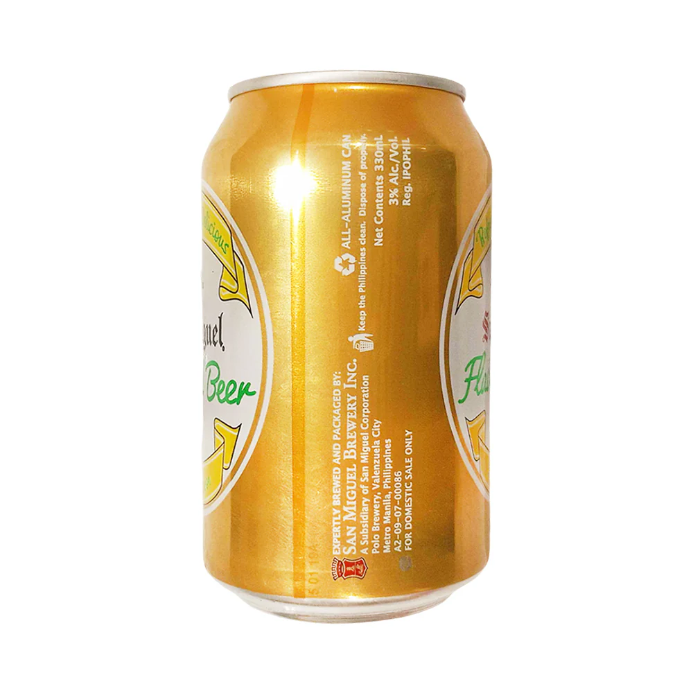 San Miguel Flavored Beer Lemon Can 330ml - Image 3
