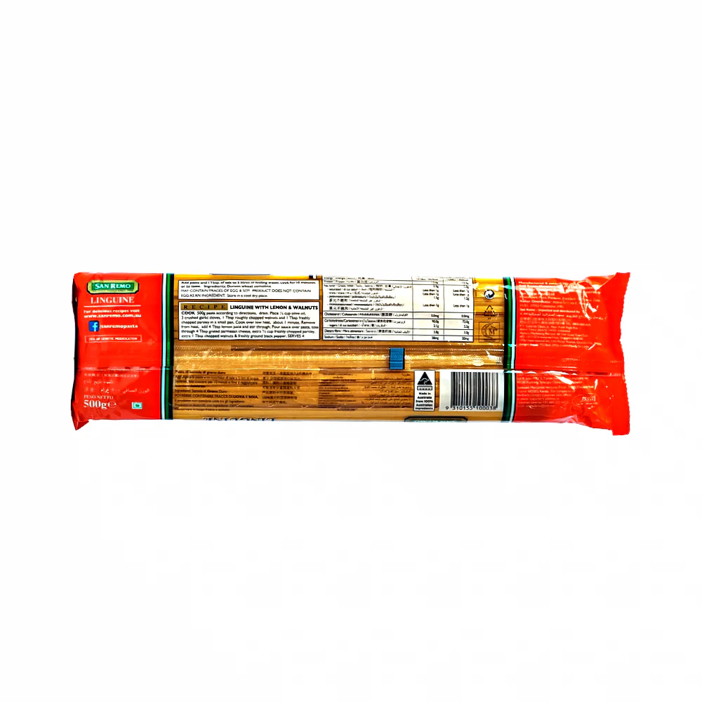 San Remo Long Pasta Linguine 500g - Image 2