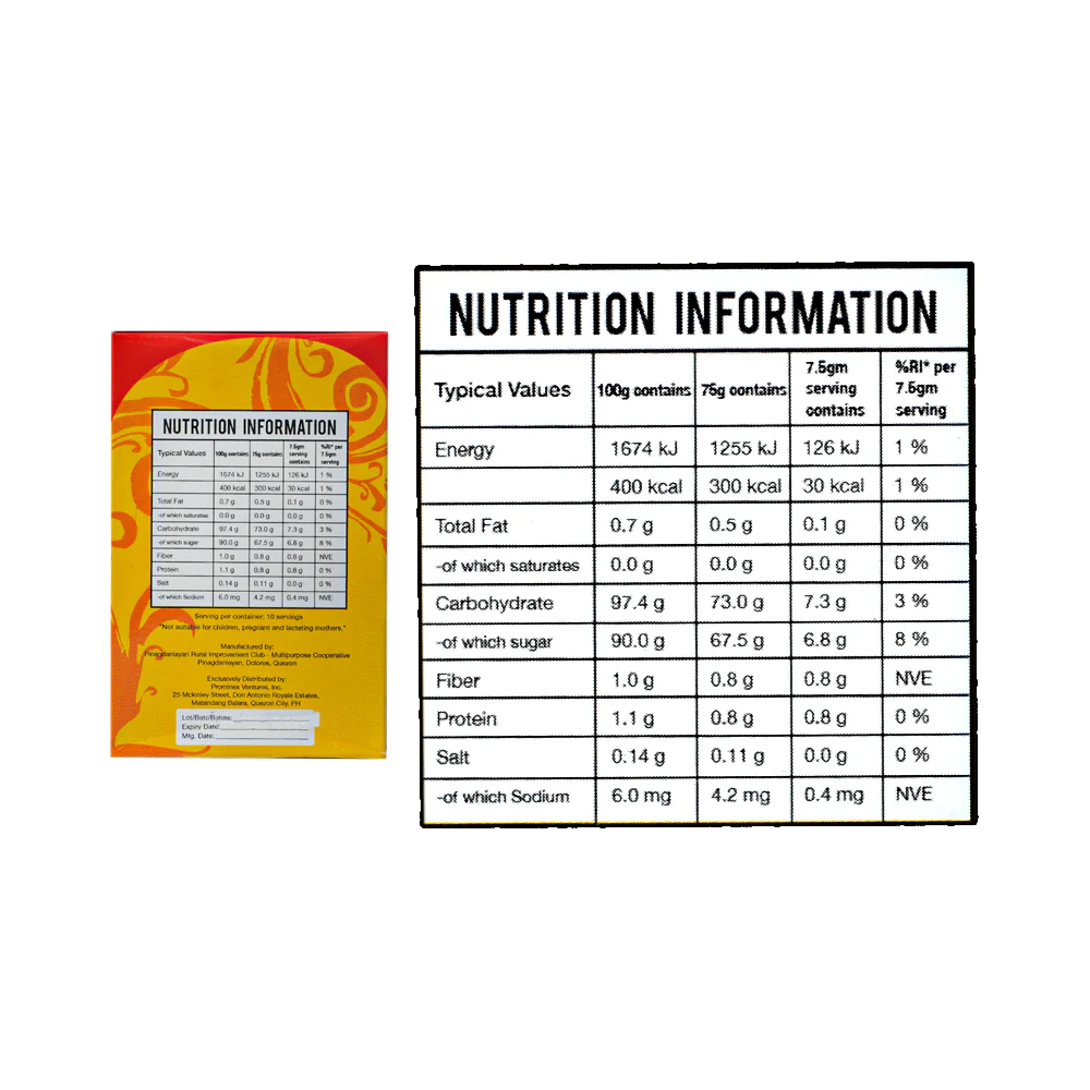 Sanlo Premium Instant Salabat With Turmeric 7.5g x 10's - Image 3