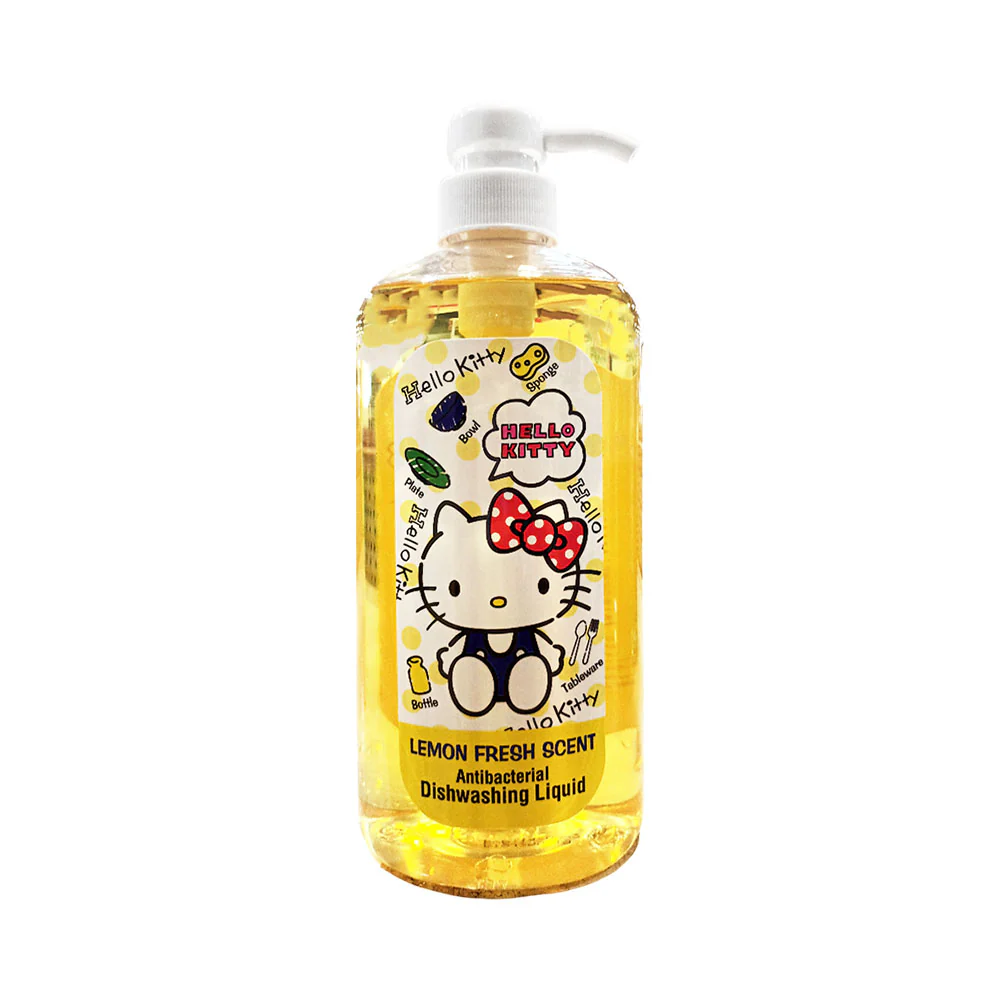 Sanrio Hello Kitty Antibacterial Dishwashing Liquid Fresh Scent 750ml - Image 2