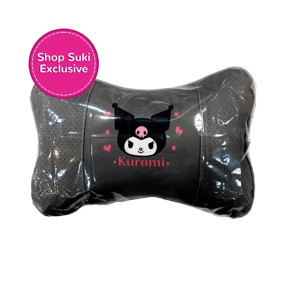 Sanrio Kuromi Car Neck Pillow Black - Image 2