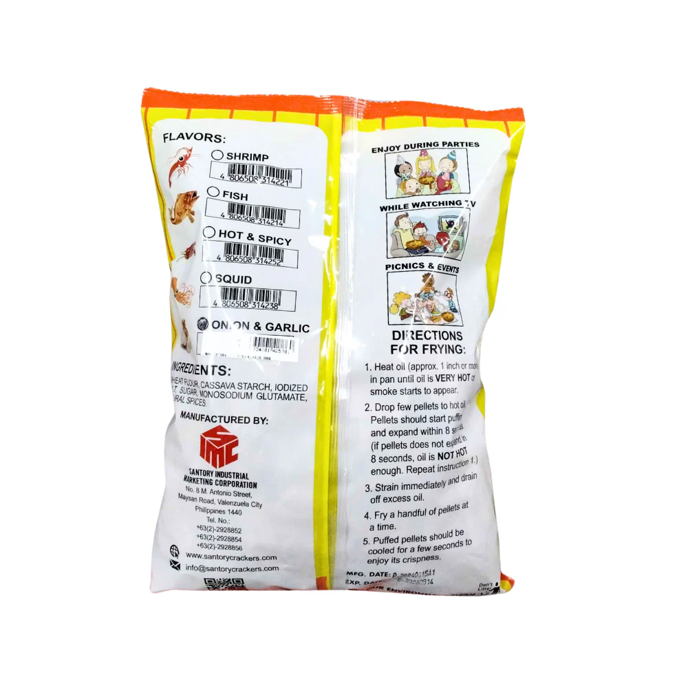 Santory Crackers Onion And Garlic 1000g - Image 2