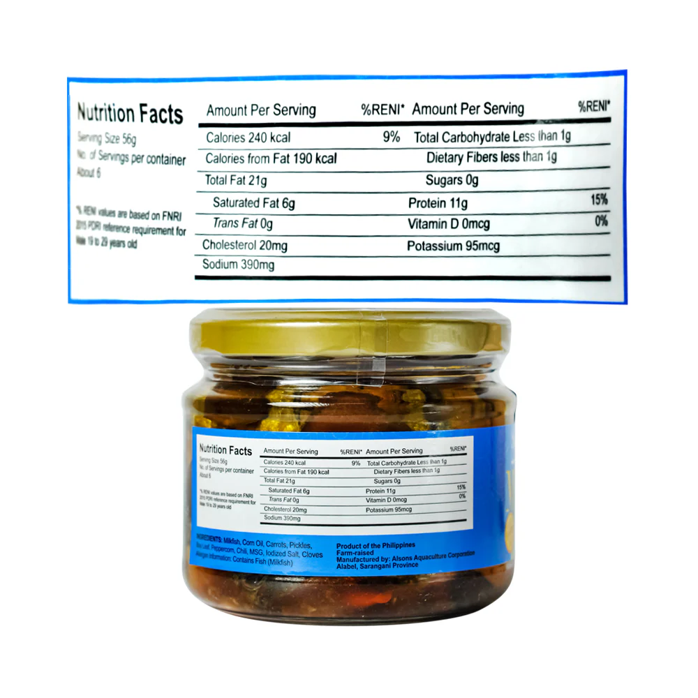 Sarangani Milkfish In Corn Oil Regular 312g - Image 3