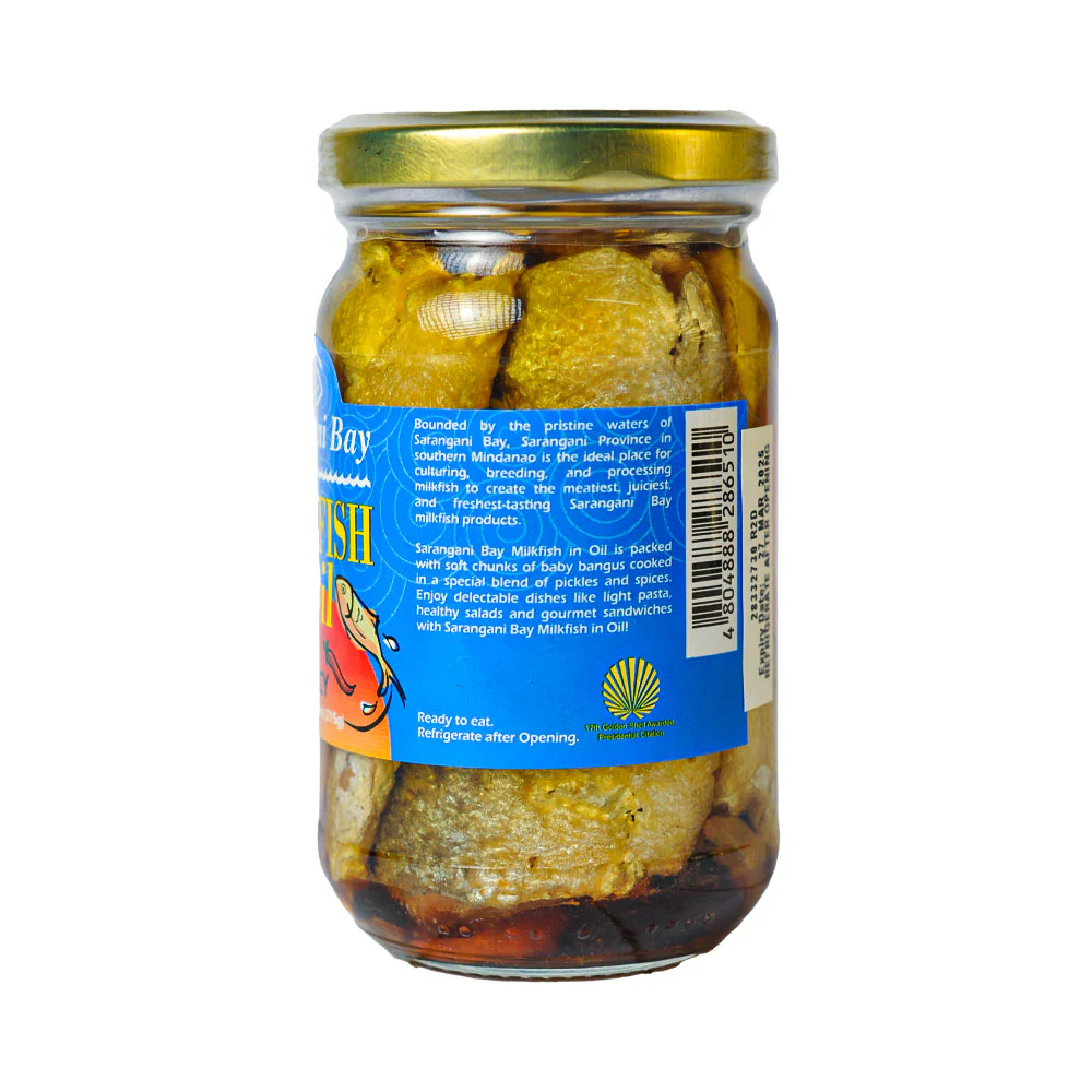 Sarangani Milkfish In Corn Oil Spicy 215g - Image 2