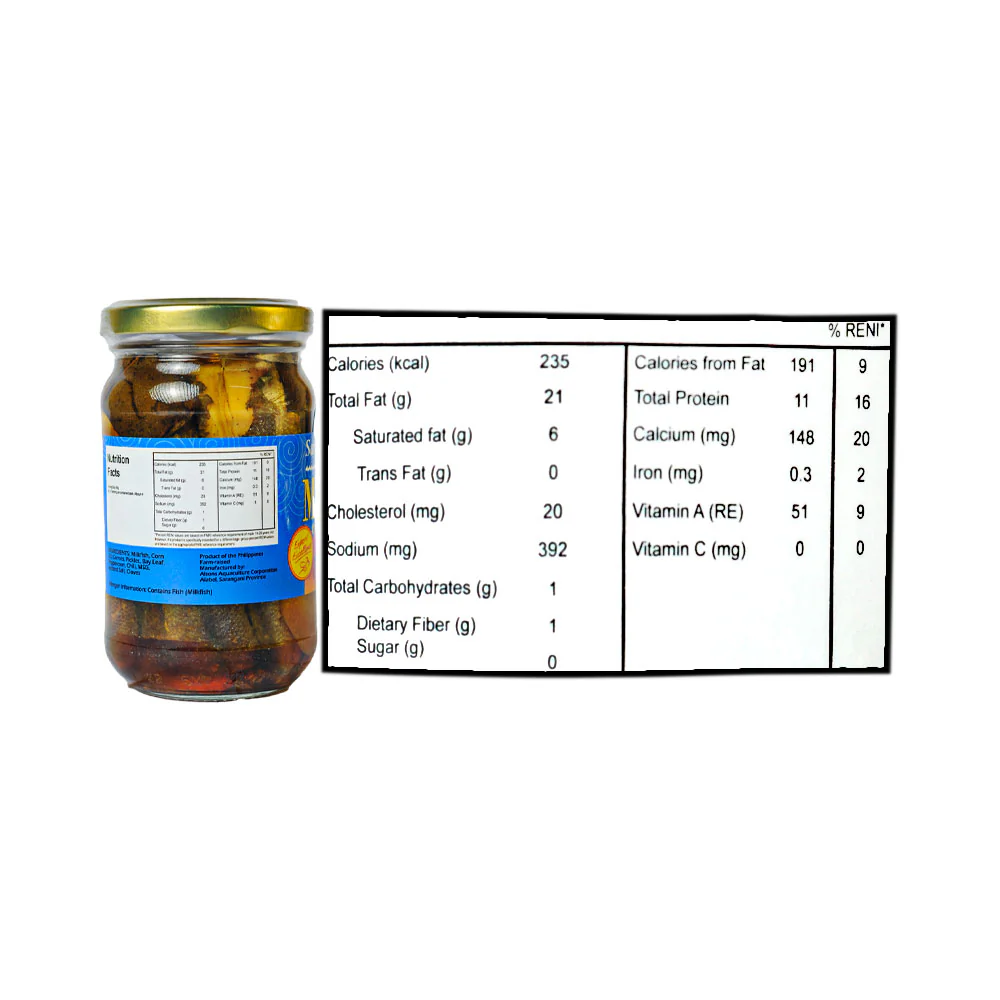 Sarangani Milkfish In Corn Oil Spicy 215g - Image 3