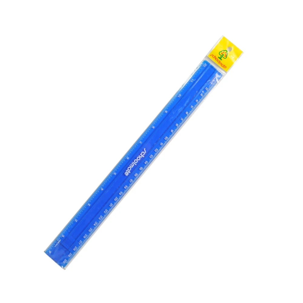 Schoolmate Neo-Transparent Ruler 12 In - Image 2