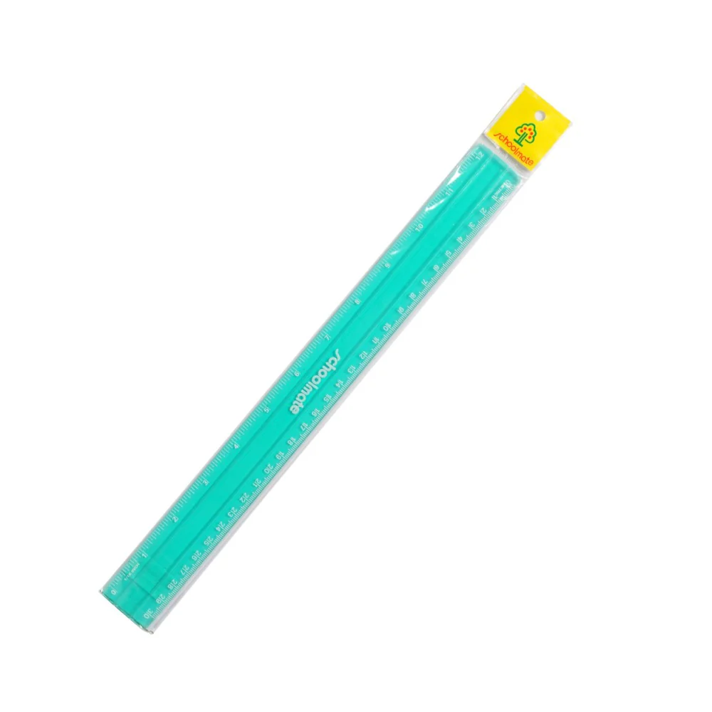 Schoolmate Neo-Transparent Ruler 12 In - Image 3
