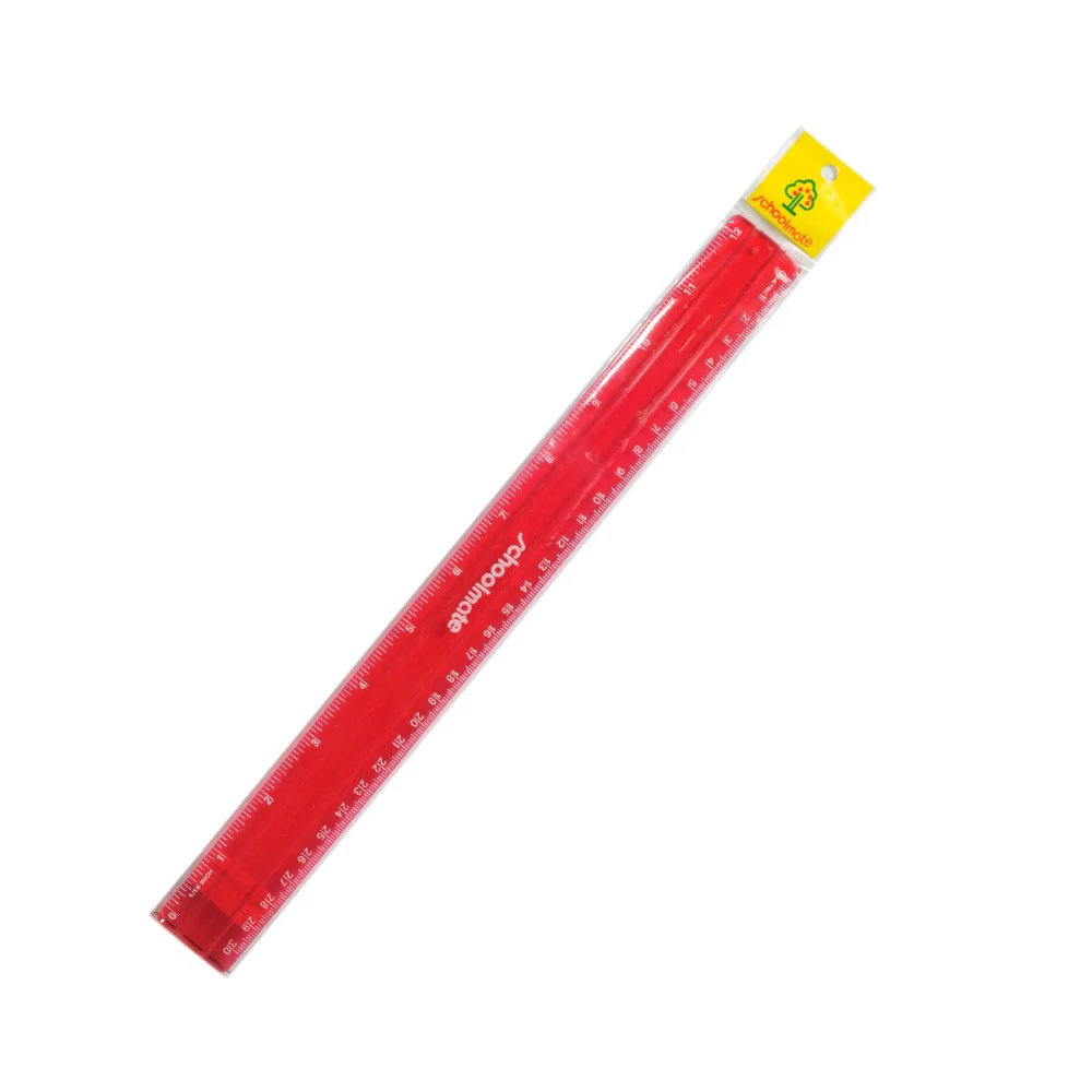 Schoolmate Neo-Transparent Ruler 12 In - Image 4