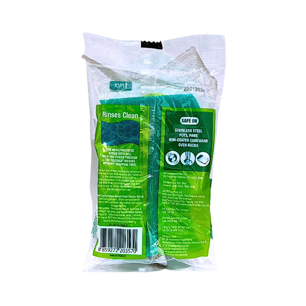Scotch Brite Scrub Dots Heavy Duty Sponge - Image 2