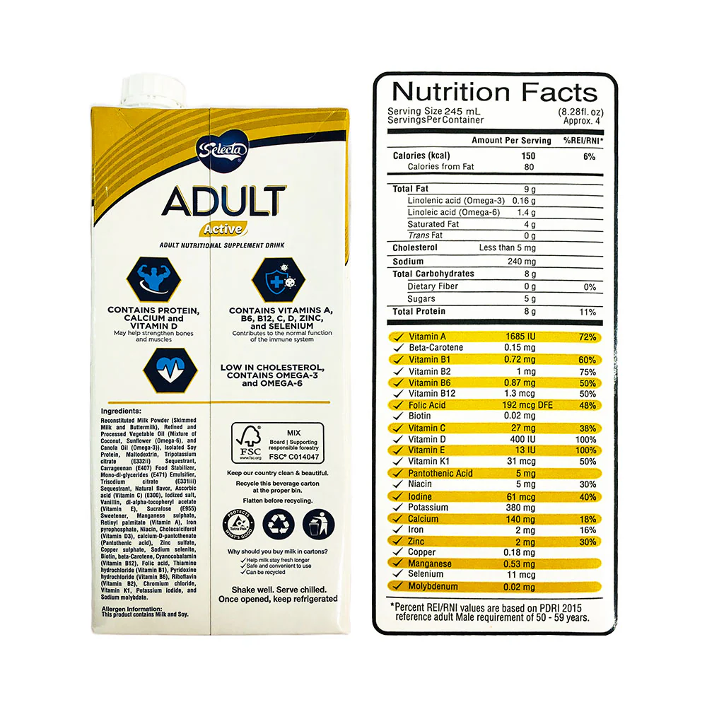 Selecta Adult Active 1L - Image 2