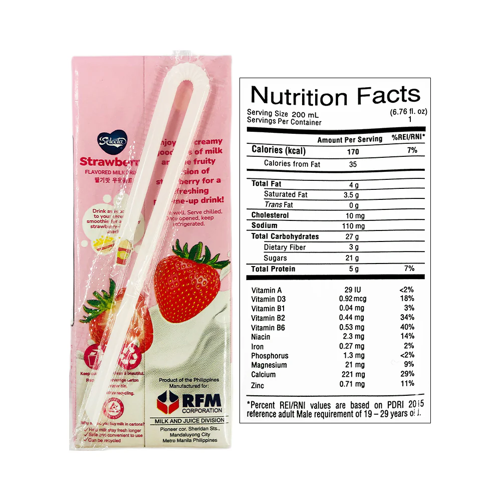 Selecta Flavored Milk Drink 200ml - Image 2