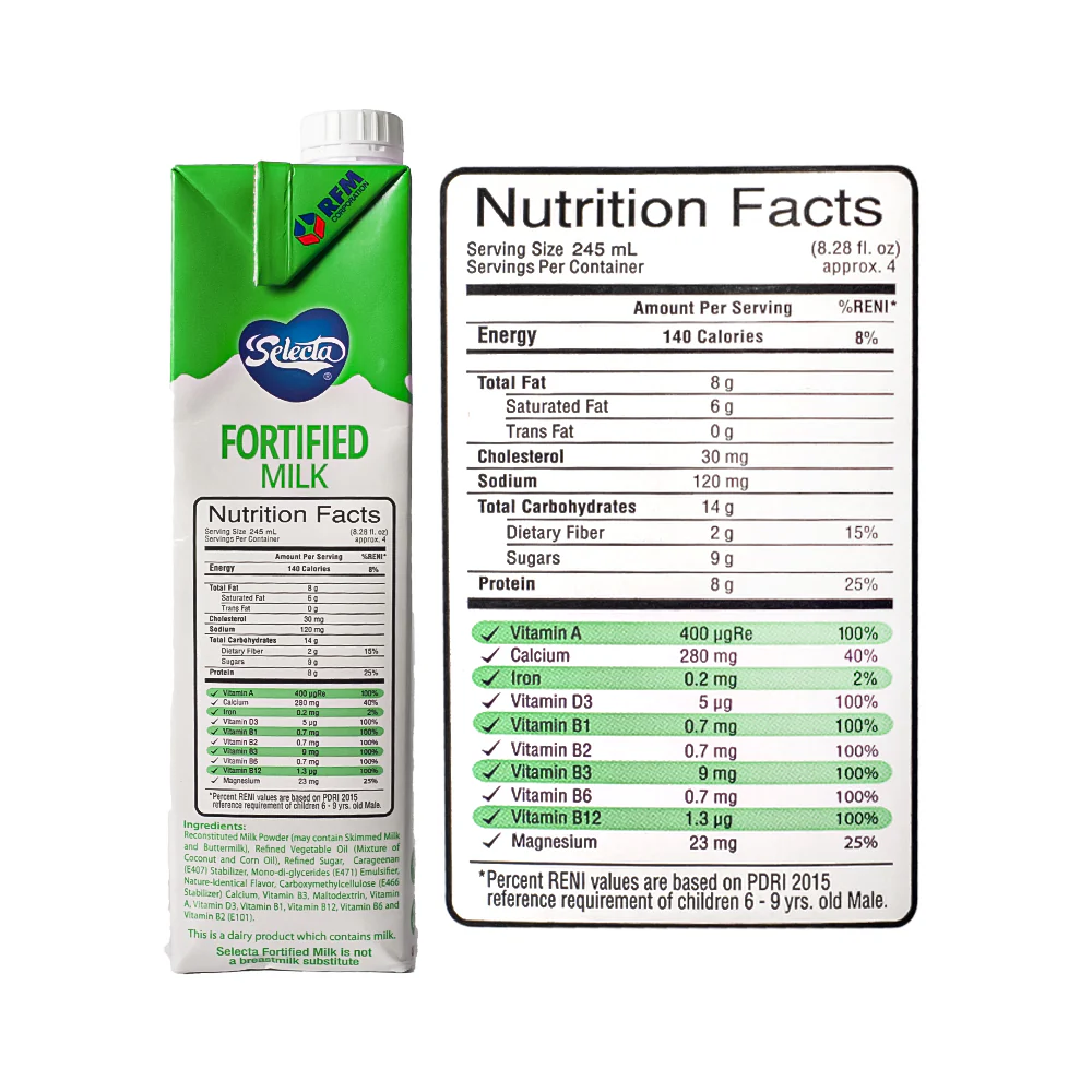 Selecta Fortified Filled Milk 1L - Image 3