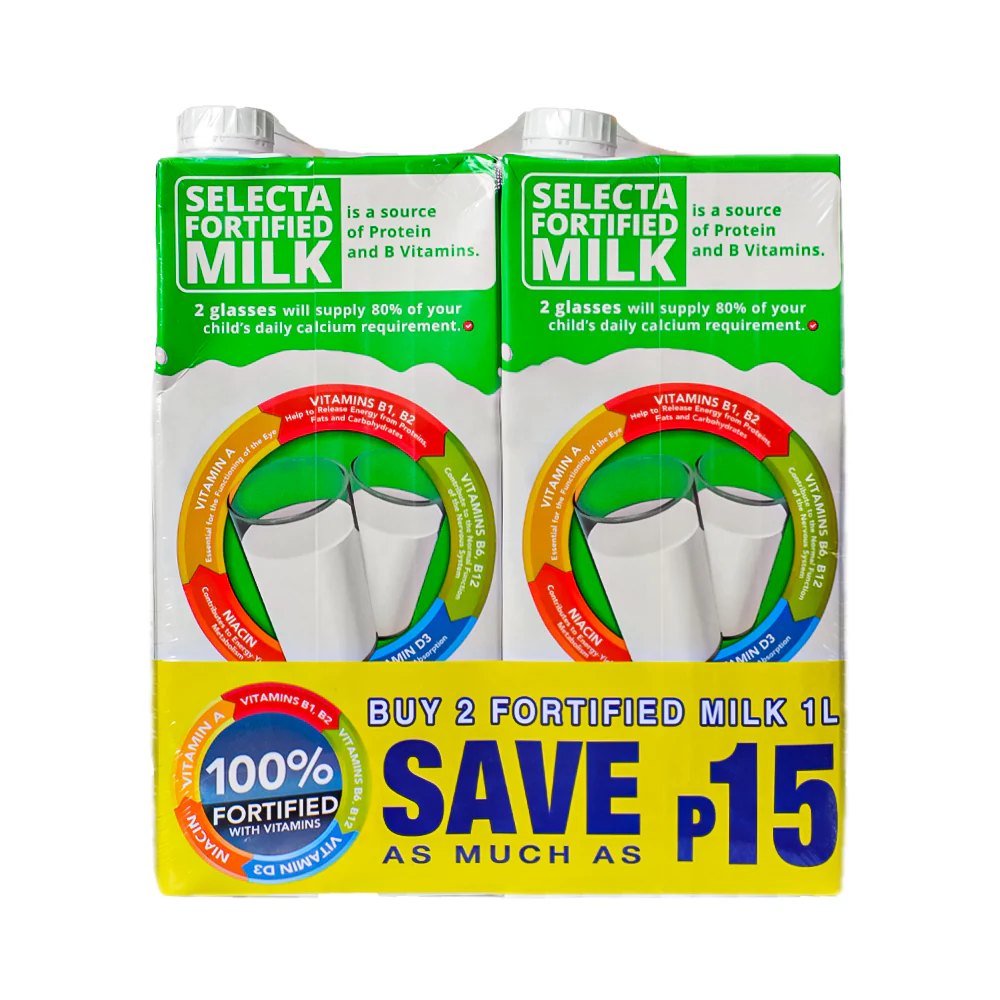 Selecta Fortified Filled Milk 1L x 2's - Image 2