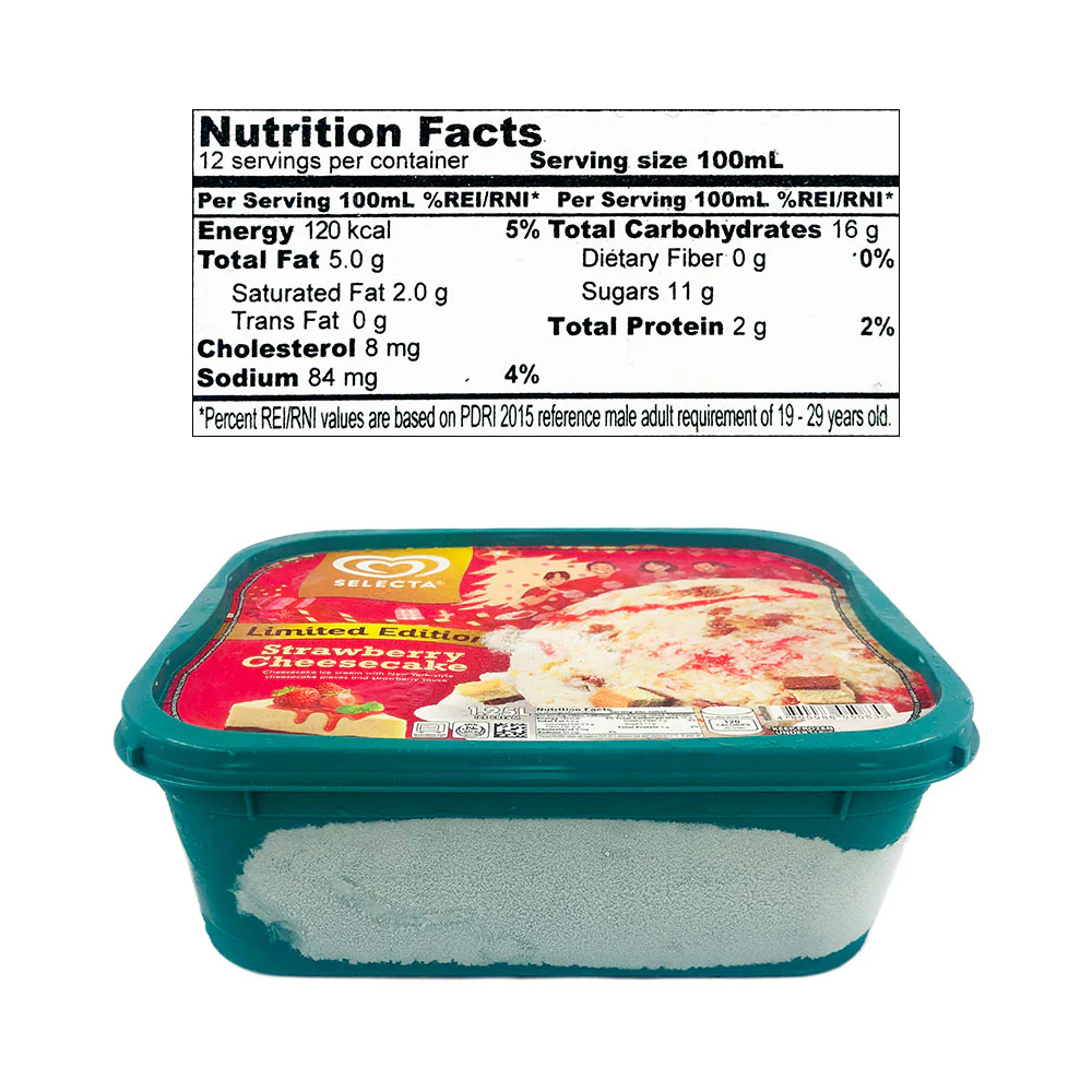 Selecta Supreme Ice Cream 1.25L - Image 2