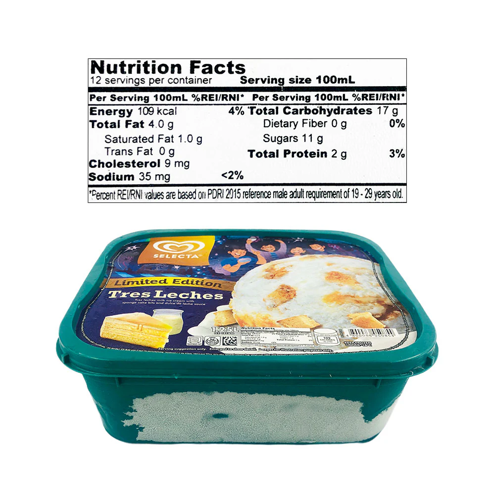 Selecta Supreme Ice Cream 1.25L - Image 6