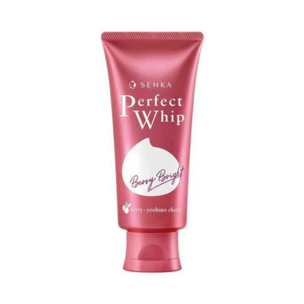 Senka Perfect Whip Cleanser Berry Bright 100g - Image 2