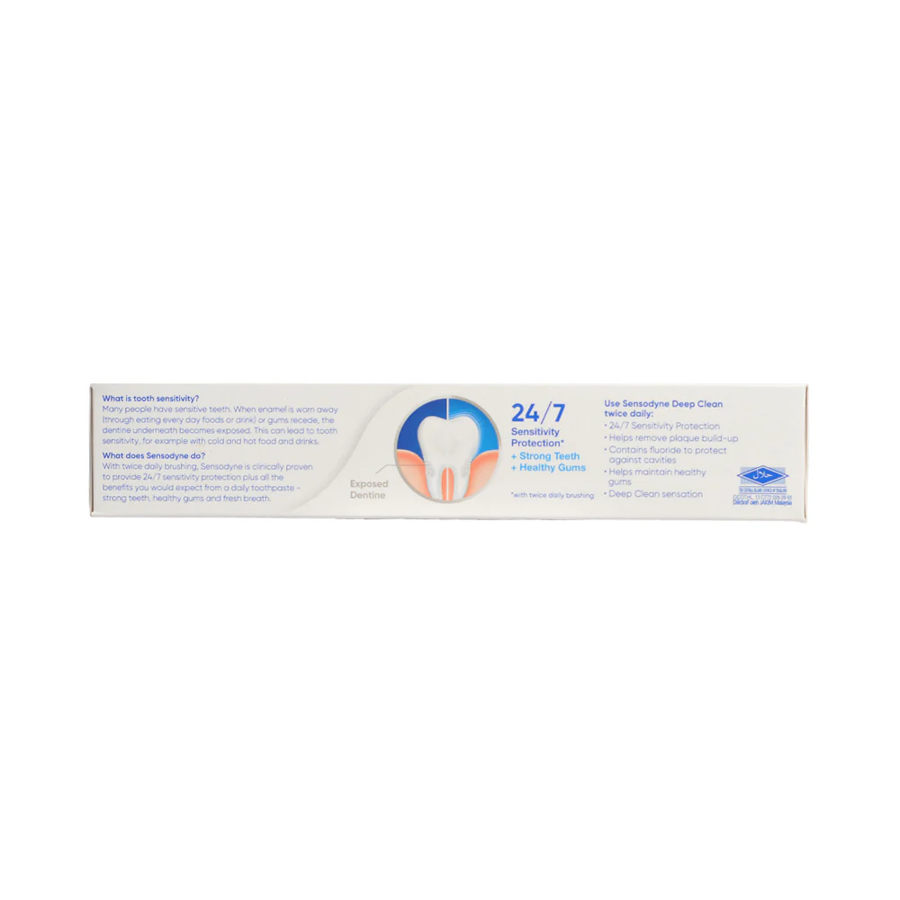 Sensodyne Toothpaste Deep Clean 100g - Image 2