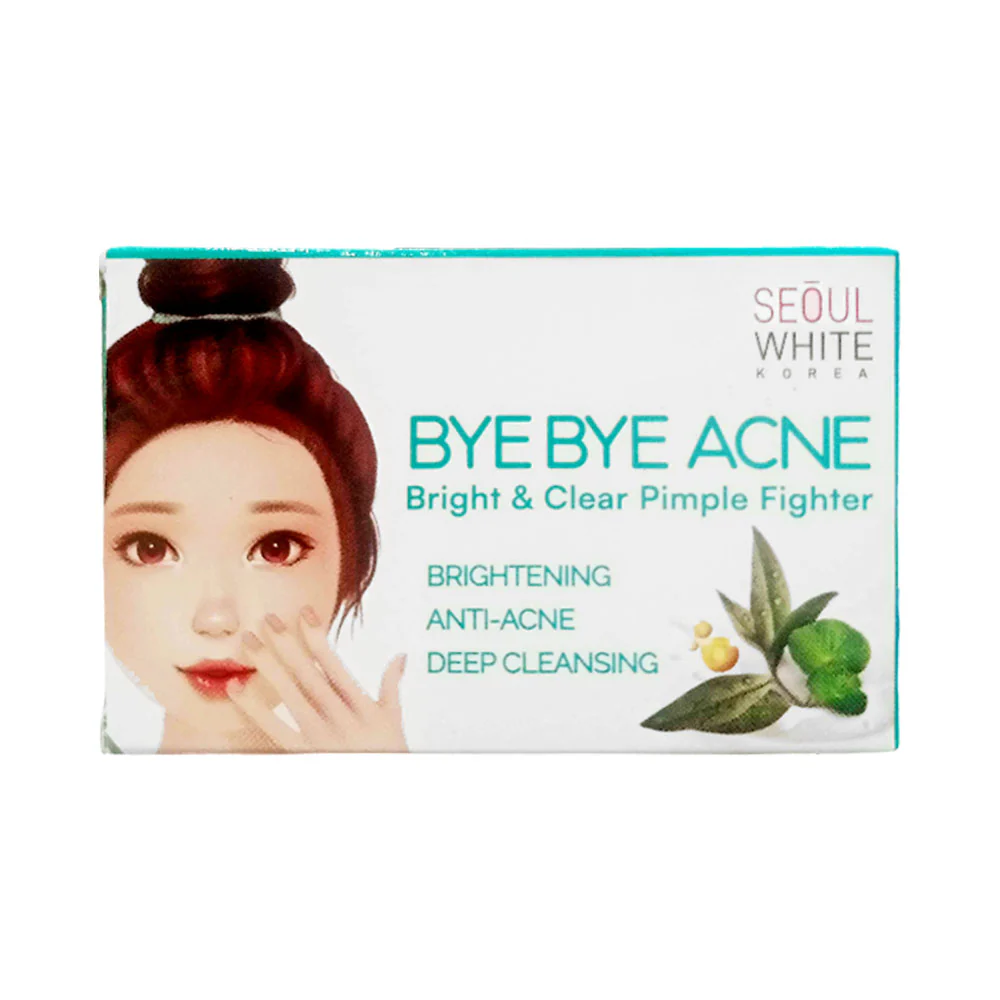 Seoul White Bye Bye Acne Soap 60g - Image 2