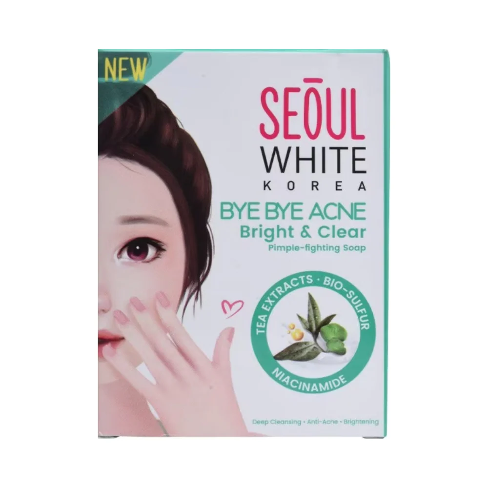 Seoul White Bye Bye Acne Soap 60g x 2 - Image 2