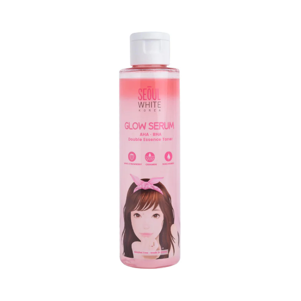 Seoul White Glow Serum Double Essence Toner 150ml - Image 2