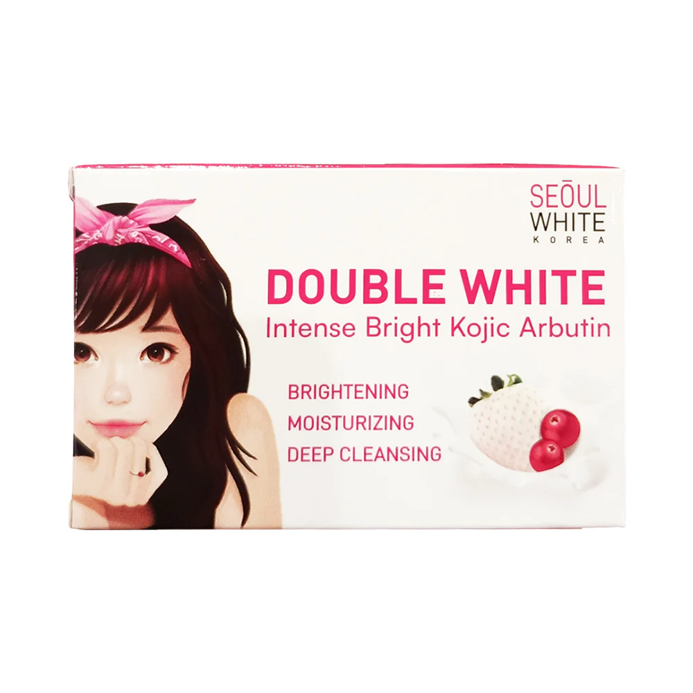 Seoul White Korea Double White Whitening Bar Soap 60g - Image 2