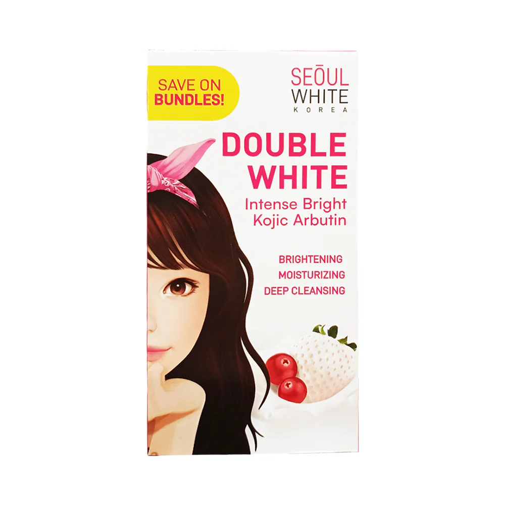 Seoul White Korea Double White Whitening Bar Soap 90g x 3's - Image 2