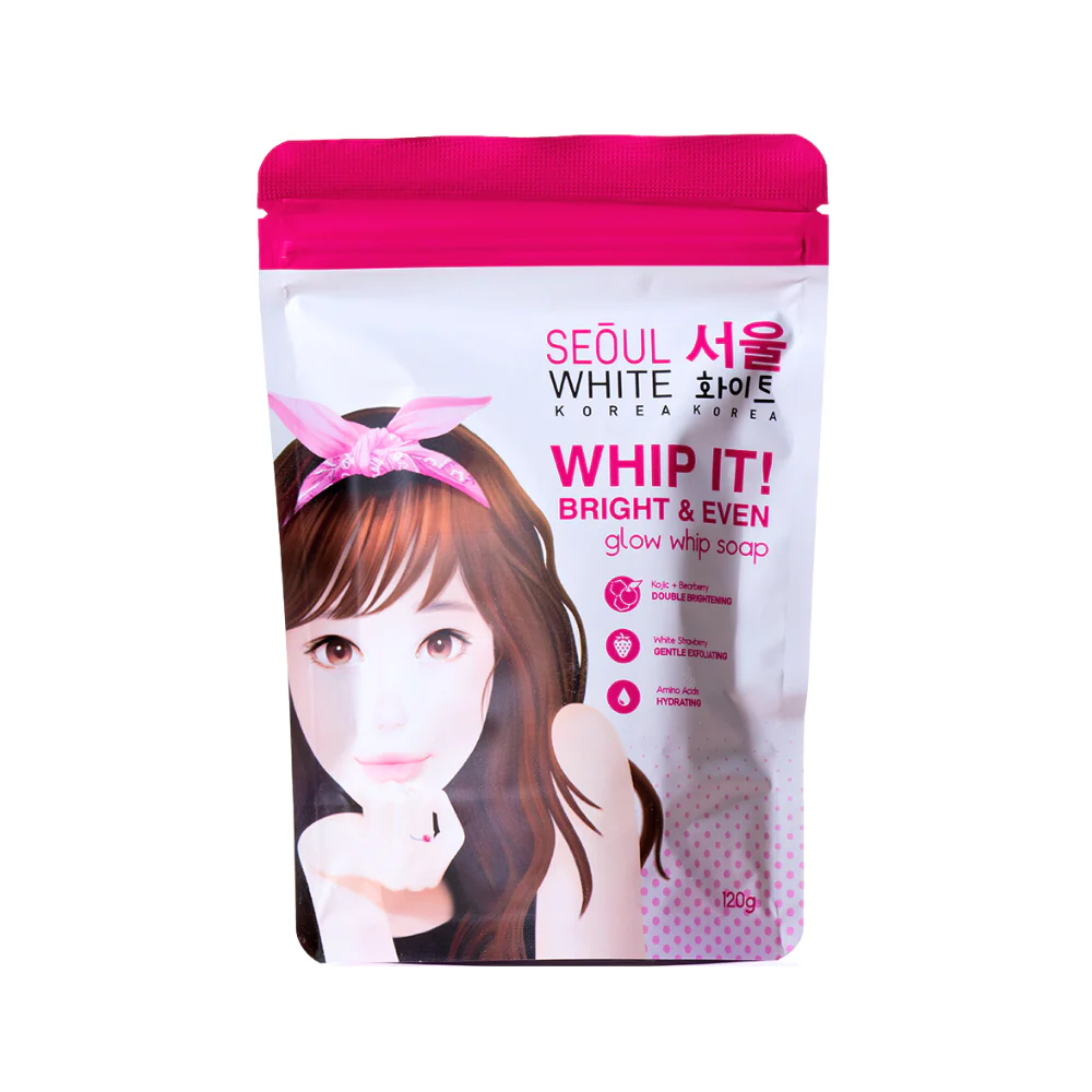 Seoul White Whip It Whitening Whip Soap 120g - Image 2