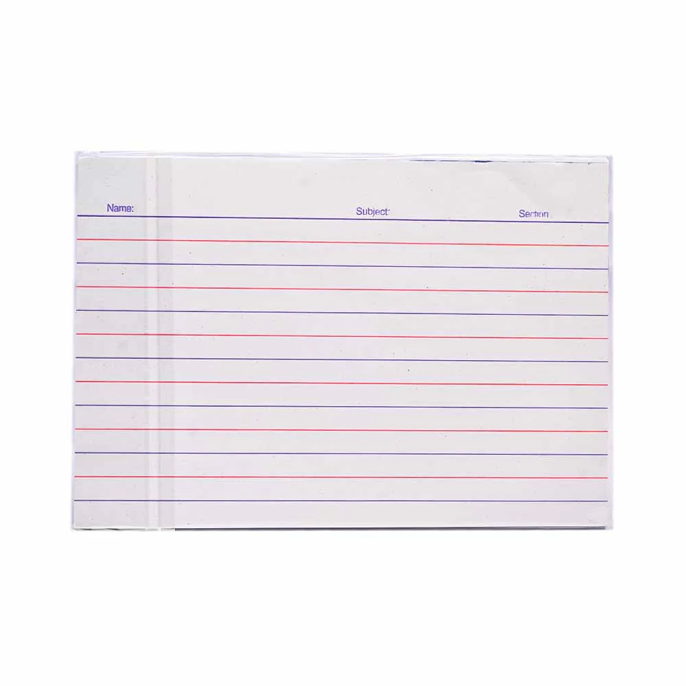 Seven Grade 1 Writing Pad with Plastic 80 Leaves - Image 2