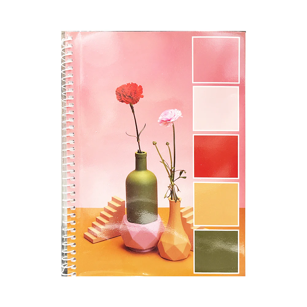 Seven Notes Traditional Color Palettes Spiral Notebook 685 80 Leaves - Image 3