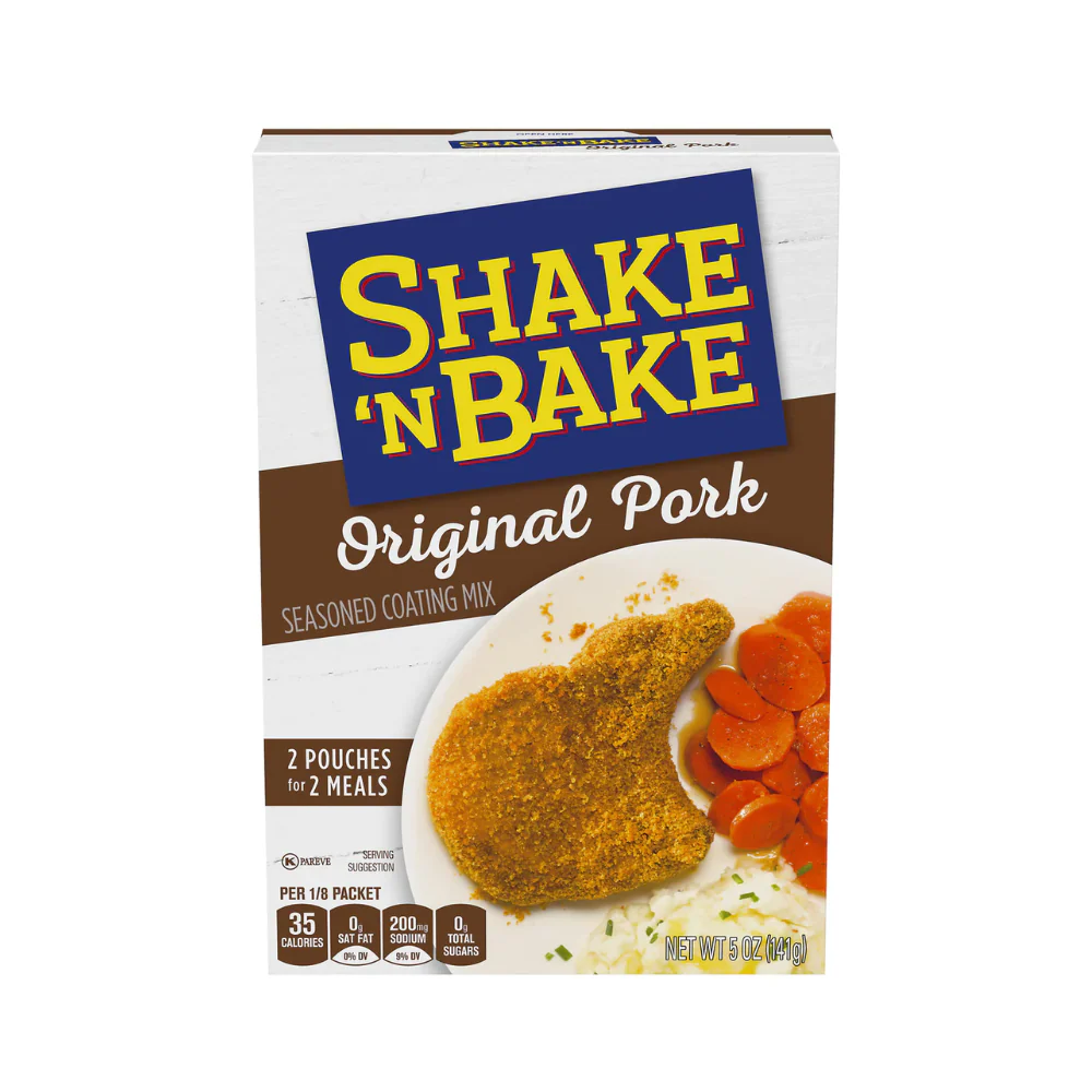 Shake 'N Bake Original Pork Seasoned Coating Mix 141g (5oz) - Image 2