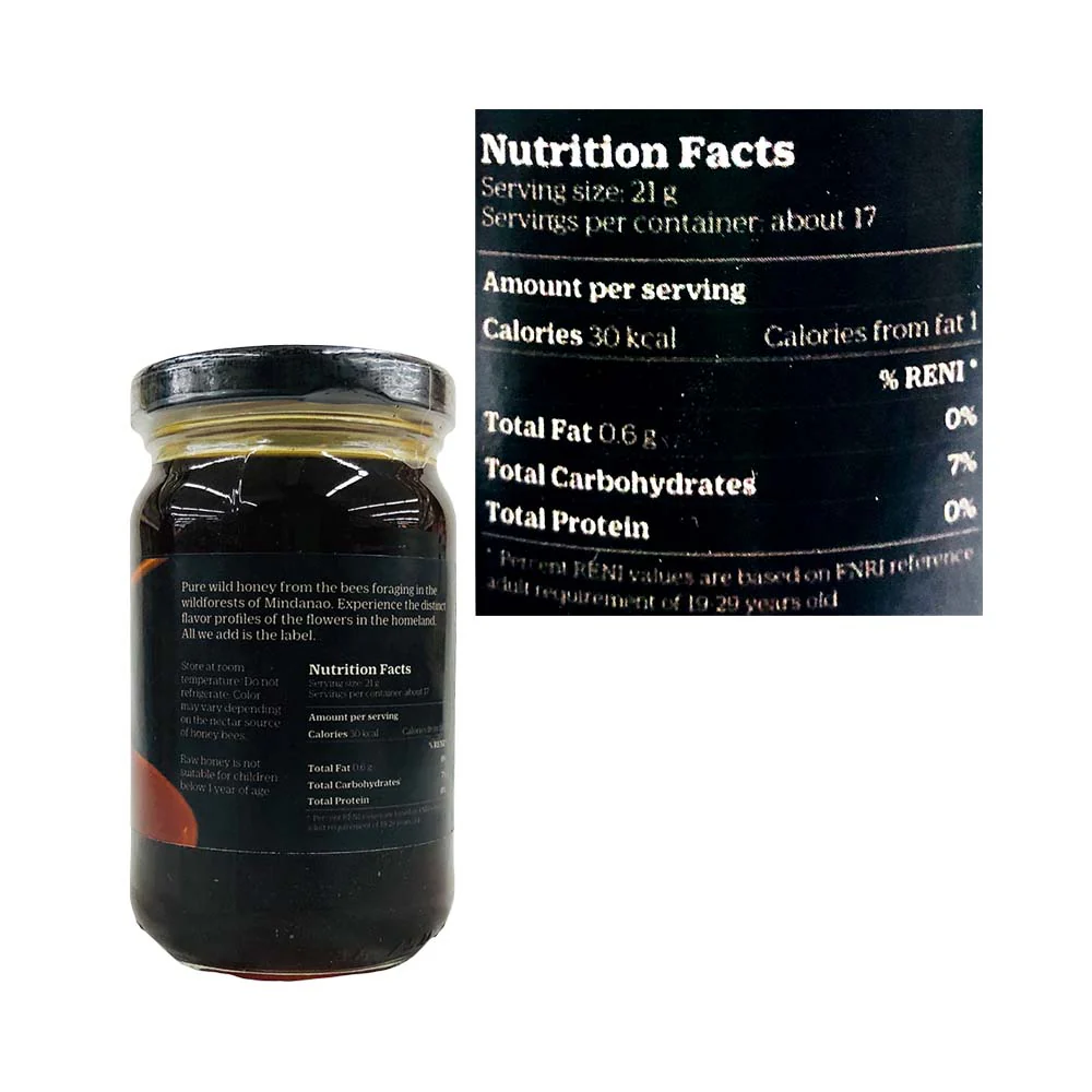 Shiga Raw Wild Honey 220ml - Image 2