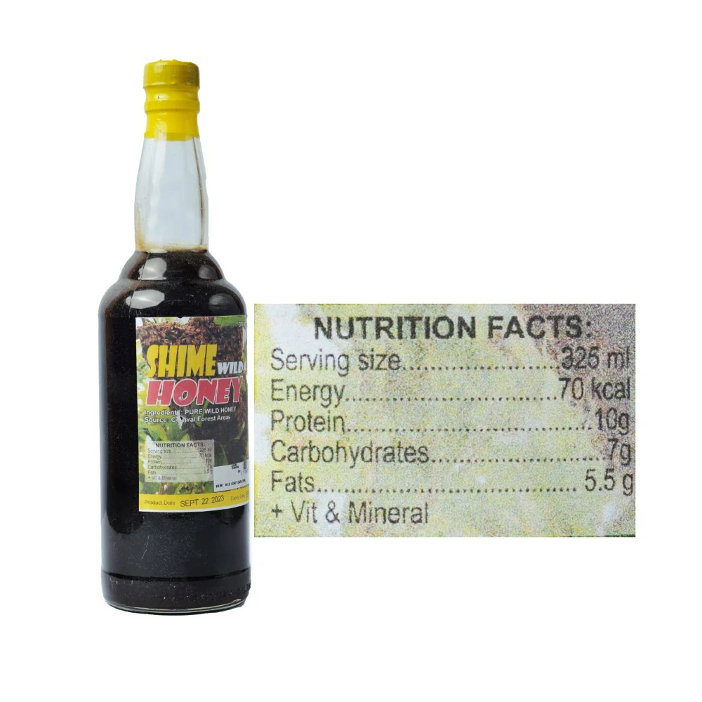 Shime Wild Honey Dark 750ml - Image 2