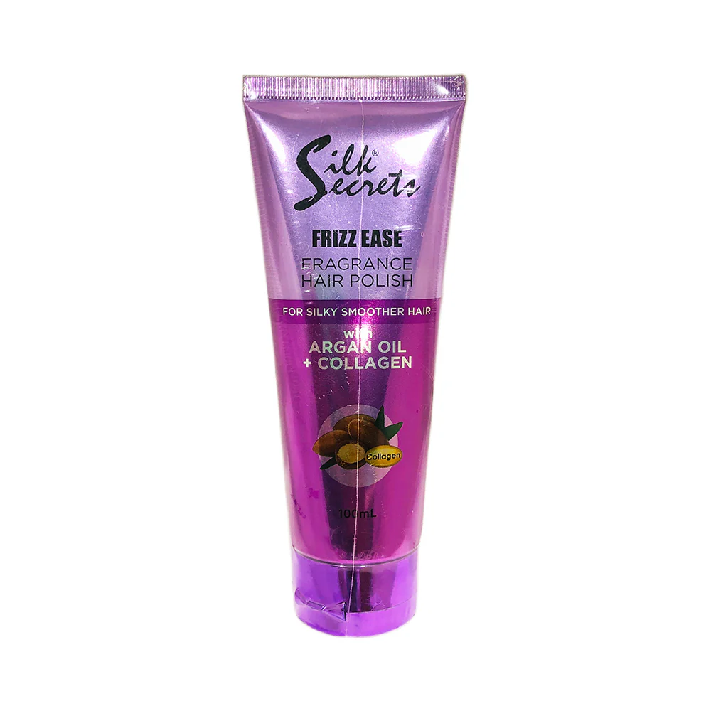 Silk Secrets Frizz Eaze Fragrance Hair Polish With Argan Oil + Collagen 100ml - Image 2