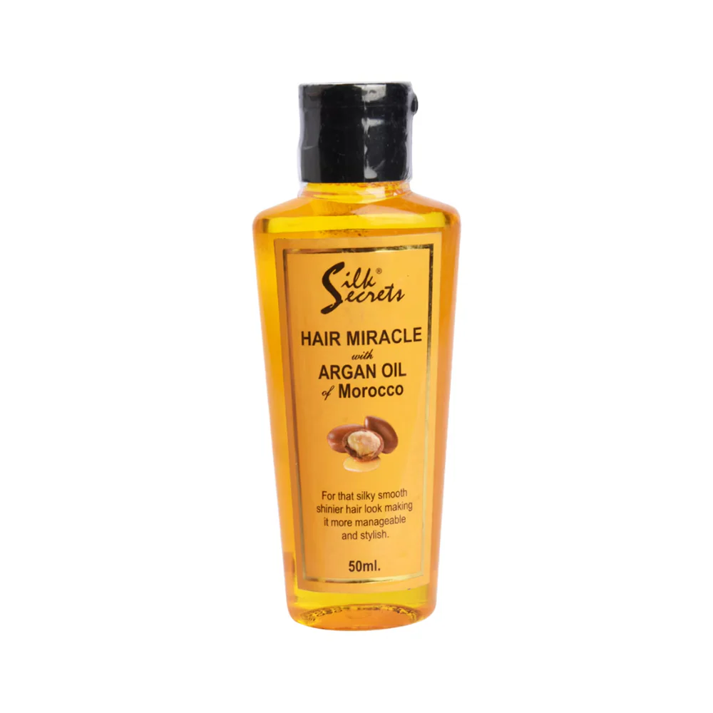 Silk Secrets Hair Miracle With Argan Oil 50ml - Image 2
